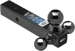 Picture of Wesbar 80791 Triple Tow Ball Mount for Multi-Size Trailer Hitches