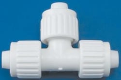 Picture of Flair-It Sales 06820 1/2" PEX Compression Tee Fitting