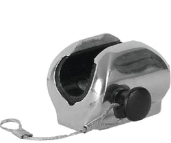 Picture of Taco Metals F130241244BN1 Ball & Socket Flat Deck Hinge with Quick Release