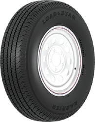 Picture of Loadstar Tires 32406 ST205/75R15 Tire and Wheel Assembly 5 Lug White Modular Rim
