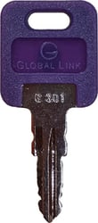 Picture of AP 013690324 Pre-Cut Replacement Key for G-Series Locks