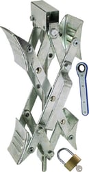 Picture of Ultra-Fab 21-001090 Tandem Axle Wheel Chock with Ratchet and Lock