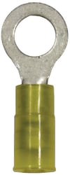 Picture of WirthCo 80865 Battery Doctor Yellow Nylon Insulated Ring Terminal 12-10 AWG 5-Pack