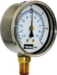 Picture of Racor RK19667 Vacuum Gauge Bottom Mount 30 inHg 15 PSI