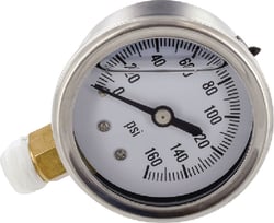 Picture of Valterra A011125 Water Regulator Gauge - RV Water Pressure Regulator with Built-In Gauge