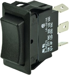 Picture of BEP Marine 1001707 Rocker Switch SPST Off-On Screw Terminals