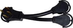 Picture of Valterra A1050X30Y RV Power Cord Y-Adapter Dogbone 30 Amp