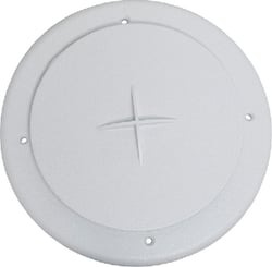 Picture of Valterra A103354VP Air Port Vent 4 Inch White Ceiling Mount 360 Degree Rotation