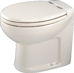 Picture of Thetford 98266 RV Toilet Bone 12V Electric Flush Permanent Mount