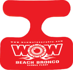 Picture of Wow Sports 142140 Saddle Beach Bronco Pool Float - Red