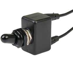 Picture of BEP Marine 1002016 Sealed Dipped Toggle Switch Off-On SPST 8" Wire Leads