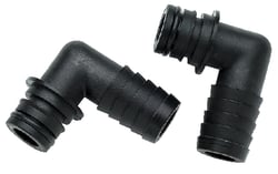 Picture of Flojet 20381010 Quad Port 3/4" Hose Barb 90 Degree Elbow Kit