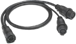 Picture of Humminbird 720111-1 Side Imaging & 2D Sonar Splitter Y-Cable for SOLIX/APEX