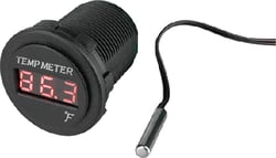 Picture of Sea-Dog Line 4216181 LED Round Temperature Meter with 6' Sensor