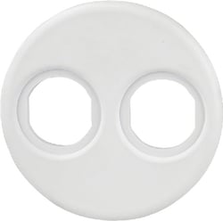 Picture of Sea-Dog Line 4261041 Instrument Hole Adapter for 4" to Dual 2-1/16" Gauges White