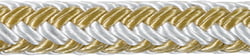 Picture of Samson 468024360030 HarborMaster Double Braid Nylon Rope 3/8" x 600' Gold/White