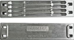 Picture of Martyr Anodes CM6AW4525100M Yamaha Outboard Anode Kit - Magnesium