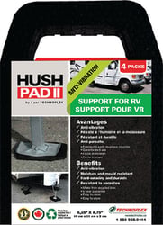Picture of Leisuretime Products HP0608 Hush Pad II RV Stabilizer Jack Stand Pads 4-Pack