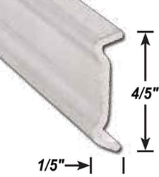 Picture of AP 0215980314 RV Aluminum Seam Binder Trim Molding Mill Finish 14 Foot