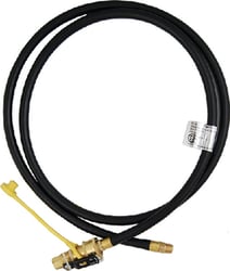 Picture of Marshall Excelsior Co. MER14TCQD72P High Pressure LP Gas Hose 1/4" ID 72" with Quick-Connect