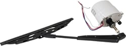Picture of Sea-Dog Line 412428W1 Standard Wiper Motor Kit 12V White with Arm & Blade