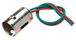 Picture of Fultyme RV 3008 Bayonet Socket Brite Steel with 6" Wire Lead
