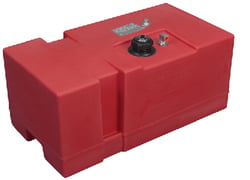 Picture of Moeller 031618 Topside Polyethylene Marine Fuel Tank for Center Console & Boston Whaler