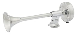 Picture of Seachoice 14621 Single Compact Trumpet Electric Horn 12V Stainless Steel