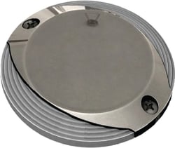 Picture of Lumitec 101627 Scallop Pathway Light 4" Spectrum RGBW Stainless Steel