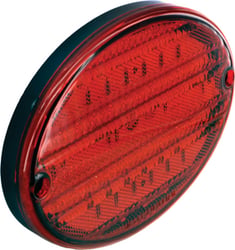 Picture of Diamond Group DG52448PB 8" Oval LED Tail Light - Stop Turn Tail - 52 Diode