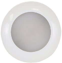 Picture of Scandvik 41673P S3 Surface Mount LED Downlight with White Bezel, Warm White/Blue