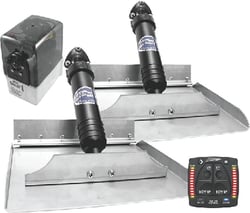 Picture of Bennett 1212OBI Classic Hydraulic Trim Tab Kit 12x12 with OBI Helm Control