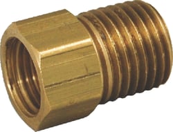 Picture of Marshall Excelsior Co. ME2132P 1/4" Female Inverted Flare x 1/4" MNPT Adapter