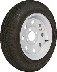 Picture of Loadstar Tires 30675 K353 Bias Tire and Wheel Assembly 480-12 4-Hole 6-Ply White
