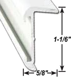 Picture of AP 021574038 Aluminum Roof Edge Mill Finish 8 Foot