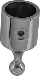 Picture of Taco Metals F11-0177S-1 Ball & Socket Top Cap 7/8" Stainless Steel
