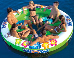 Picture of Wow Sports 172040 Stadium Islander 6-Person Inflatable Floating Island