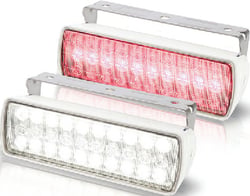 Picture of Hella 980950051 Sea Hawk XL Dual Color LED Floodlight White/Red