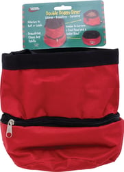 Picture of Valterra A102019 Double Doggy Diner Zip-Apart Travel Pet Bowl Set