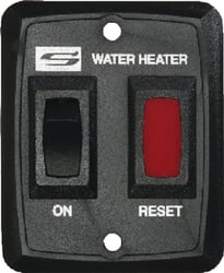 Picture of Suburban Mfg 234229 RV Water Heater On/Off Wall Switch Black