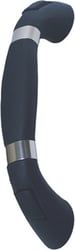 Picture of T-H Marine LEDGHGSSBDP Soft-Molded Grab Handle with Blue LED - Graphite Gray
