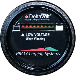 Picture of Dual Pro BFGRLITH Lithium Battery Gauge Single Round Display with Current Transducer