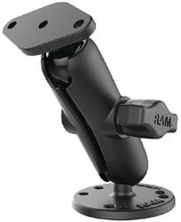 Ram Mounts RAM-B-138U Double Ball Drill-Down Mount with Diamond Plate Medium Arm — image 3