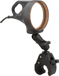 Picture of Ram Mounts RAMB152404 LED Spotlight with Medium Tough-Claw Double Ball Mount