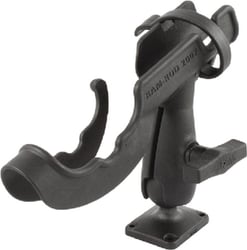 Ram Mounts RAP-340 RAM ROD 2007 Fishing Rod Holder with 2" x 2.5" Rectangle Flat Surface Base — image 2