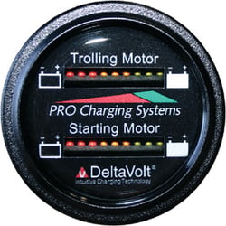 Picture of Dual Pro BFGDUALLITH Lithium Battery Gauge Dual Round Display with 2 Current Transducers