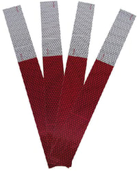 Picture of Anderson Manufacturing 465K Reflective Marking Tape 8-Strip Kit 2" x 18" Red/White
