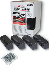 Picture of Caliber Products 23050-BK BunkWrap Kit 16 ft. x 2 in. x 4 in. Black with Endcaps