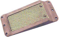 Picture of Buck Algonquin 00RSS110PF Positive Flow Rectangular Scoop Strainer with Brass Screen