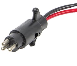 Picture of Sierra WH10570 12V Male Trolling Motor Plug with 10-Inch Leads